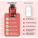 Vitamin B Complex Supplement - 365 Tablets (1 Year Supply)