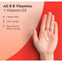 Vitamin B12 Tablets 1000mcg - 1+ Year Supply - 400 Chewable Tablets